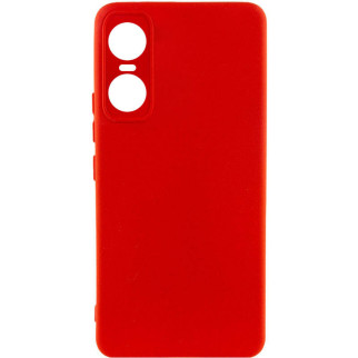 Чохол Silicone Cover Lakshmi Full Camera (A) для Tecno Pop 6 Pro Червоний / Red - Інтернет-магазин спільних покупок ToGether