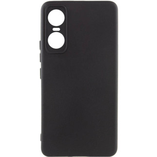 Чохол Silicone Cover Lakshmi Full Camera (A) для Tecno Pop 6 Pro Чорний / Black - Інтернет-магазин спільних покупок ToGether