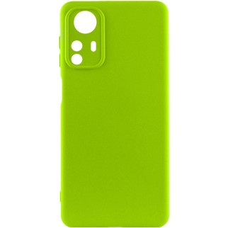Чохол Silicone Cover Lakshmi Full Camera (A) для Xiaomi Redmi Note 12S Салатовий / Neon Green - Інтернет-магазин спільних покупок ToGether