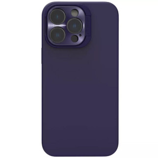 Чохол Silicone Nillkin LensWing Magnetic для Apple iPhone 14 Pro (6.1") Фіолетовий / Deep Purple - Інтернет-магазин спільних покупок ToGether