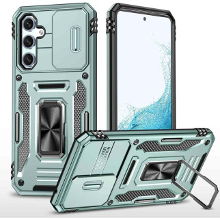 Ударостійкий чохол Camshield Army Ring для Samsung Galaxy A54 5G Зелений / Light Green - Інтернет-магазин спільних покупок ToGether