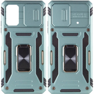 Ударостійкий чохол Camshield Army Ring для Xiaomi Poco X5 5G / Note 12 5G Зелений / Light Green - Інтернет-магазин спільних покупок ToGether