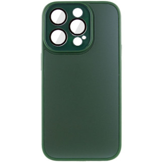 Чохол TPU+Glass Sapphire Midnight для Apple iPhone 14 Pro (6.1") Зелений / Forest green - Інтернет-магазин спільних покупок ToGether