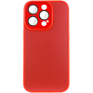 Чохол TPU+Glass Sapphire Midnight для Apple iPhone 14 Pro (6.1") Червоний / Red - Інтернет-магазин спільних покупок ToGether