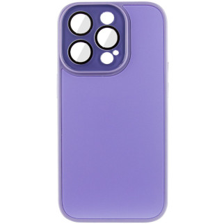 Чохол TPU+Glass Sapphire Midnight для Apple iPhone 13 Pro (6.1") Бузковий / Dasheen - Інтернет-магазин спільних покупок ToGether