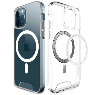 Чохол TPU Space Case with MagSafe для Apple iPhone 11 Pro (5.8") Прозорий - Інтернет-магазин спільних покупок ToGether