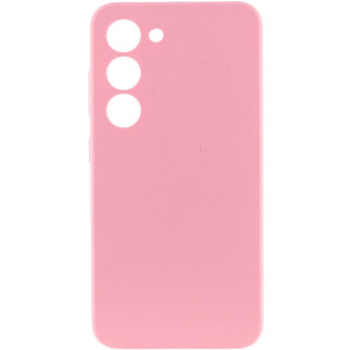 Чохол Silicone Cover Lakshmi Full Camera (AAA) для Samsung Galaxy S23+ Рожевий / Light pink - Інтернет-магазин спільних покупок ToGether