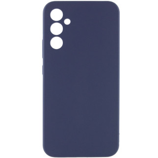 Чохол Silicone Cover Lakshmi Full Camera (AAA) для Samsung Galaxy A34 5G Темно-синій / Midnight blue - Інтернет-магазин спільних покупок ToGether