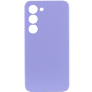 Чохол Silicone Cover Lakshmi Full Camera (AAA) для Samsung Galaxy S23 Бузковий / Dasheen - Інтернет-магазин спільних покупок ToGether