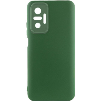 Чохол Silicone Cover Lakshmi Full Camera (AAA) для Xiaomi Redmi Note 10 Pro / 10 Pro Max Зелений / Cyprus Green - Інтернет-магазин спільних покупок ToGether