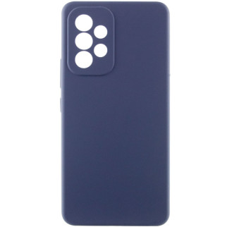 Чохол Silicone Cover Lakshmi Full Camera (AAA) для Samsung Galaxy A33 5G Темно-синій / Midnight blue - Інтернет-магазин спільних покупок ToGether
