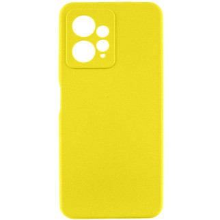 Чохол Silicone Cover Lakshmi Full Camera (AAA) для Xiaomi Redmi Note 12 4G Жовтий / Yellow - Інтернет-магазин спільних покупок ToGether