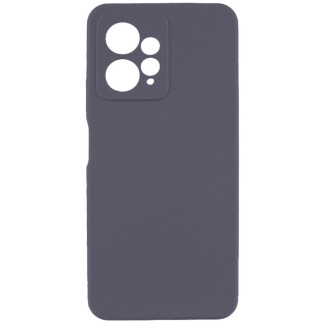 Чохол Silicone Cover Lakshmi Full Camera (AAA) для Xiaomi Redmi Note 12 4G Сірий / Dark Gray - Інтернет-магазин спільних покупок ToGether