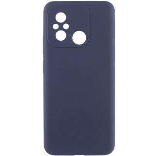 Чохол Silicone Cover Lakshmi Full Camera (AAA) для Xiaomi Redmi 12C Темно-синій / Midnight blue - Інтернет-магазин спільних покупок ToGether