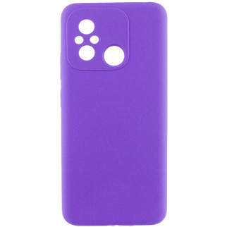 Чохол Silicone Cover Lakshmi Full Camera (AAA) для Xiaomi Redmi 12C Фіолетовий / Amethyst - Інтернет-магазин спільних покупок ToGether