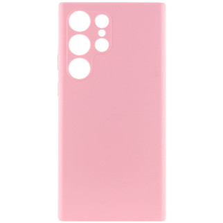 Чохол Silicone Cover Lakshmi Full Camera (AAA) для Samsung Galaxy S23 Ultra Рожевий / Light pink - Інтернет-магазин спільних покупок ToGether