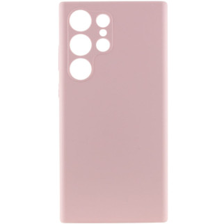 Чохол Silicone Cover Lakshmi Full Camera (AAA) для Samsung Galaxy S23 Ultra Рожевий / Pink Sand - Інтернет-магазин спільних покупок ToGether