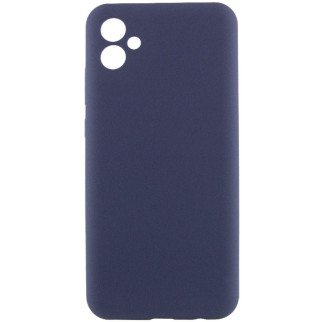 Чохол Silicone Cover Lakshmi Full Camera (AAA) для Samsung Galaxy A04e Темно-синій / Midnight blue - Інтернет-магазин спільних покупок ToGether