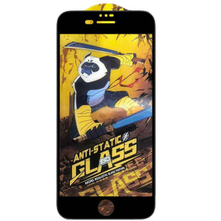 Захисне скло 5D Anti-static Panda (тех.пак) для Apple iPhone 7 / 8 / SE (2020) (4.7") Чорний - Інтернет-магазин спільних покупок ToGether