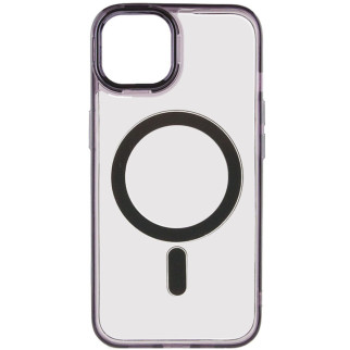 Чохол TPU Iris with MagSafe для Apple iPhone 12 Pro Max (6.7") Чорний - Інтернет-магазин спільних покупок ToGether