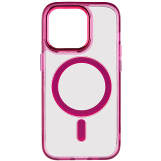 Чохол TPU Iris with MagSafe для Apple iPhone 13 Pro (6.1") Бордовий - Інтернет-магазин спільних покупок ToGether