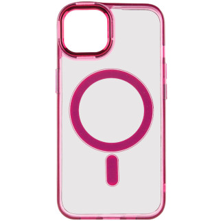 Чохол TPU Iris with MagSafe для Apple iPhone 14 (6.1") Бордовий - Інтернет-магазин спільних покупок ToGether