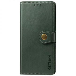 Шкіряний чохол книжка GETMAN Gallant (PU) для Xiaomi Redmi Note 12S Зелений - Інтернет-магазин спільних покупок ToGether