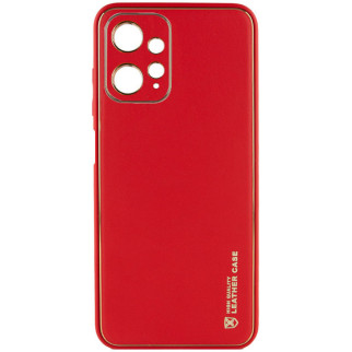 Шкіряний чохол Xshield для Xiaomi Redmi Note 12 4G Червоний / Red - Інтернет-магазин спільних покупок ToGether