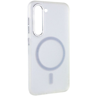 Чохол TPU Lyon frosted with MagSafe для Samsung Galaxy S23+ White - Інтернет-магазин спільних покупок ToGether