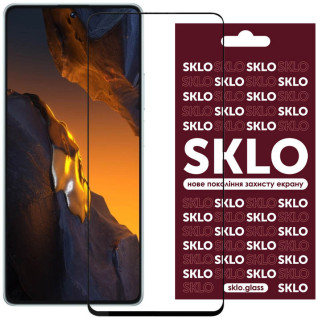 Захисне скло SKLO 3D для Xiaomi Poco F5 / Note 12 Turbo Чорний - Інтернет-магазин спільних покупок ToGether