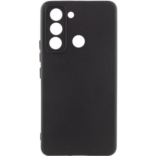 Чохол Silicone Cover Lakshmi Full Camera (A) для TECNO Spark 8C Чорний / Black - Інтернет-магазин спільних покупок ToGether