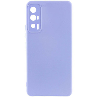 Чохол Silicone Cover Lakshmi Full Camera (A) для Xiaomi Poco F5 Pro Бузковий / Dasheen - Інтернет-магазин спільних покупок ToGether