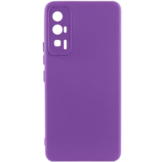 Чохол Silicone Cover Lakshmi Full Camera (A) для Xiaomi Poco F5 Pro Фіолетовий / Purple - Інтернет-магазин спільних покупок ToGether