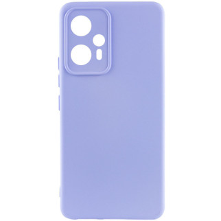 Чохол Silicone Cover Lakshmi Full Camera (A) для Xiaomi Redmi Note 12T Pro Бузковий / Dasheen - Інтернет-магазин спільних покупок ToGether