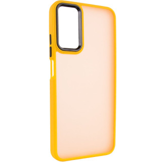 Чохол TPU+PC Lyon Frosted для Oppo A17 Orange - Інтернет-магазин спільних покупок ToGether