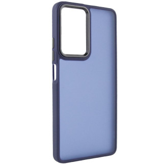 Чохол TPU+PC Lyon Frosted для Samsung Galaxy M14 5G Navy Blue - Інтернет-магазин спільних покупок ToGether