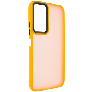 Чохол TPU+PC Lyon Frosted для Samsung Galaxy M54 5G Orange - Інтернет-магазин спільних покупок ToGether