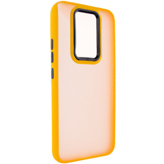 Чохол TPU+PC Lyon Frosted для Xiaomi Redmi Note 9 / Redmi 10X Orange - Інтернет-магазин спільних покупок ToGether