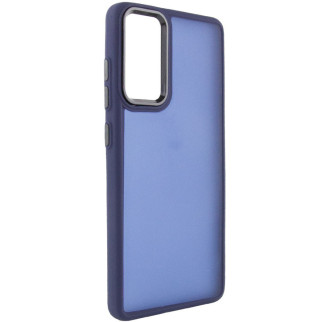 Чохол TPU+PC Lyon Frosted для Samsung Galaxy S20 FE Navy Blue - Інтернет-магазин спільних покупок ToGether