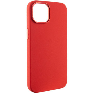 Чохол Silicone Case Metal Buttons (AA) для Apple iPhone 13 (6.1") Червоний / Red - Інтернет-магазин спільних покупок ToGether