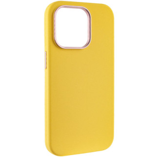 Чохол Silicone Case Metal Buttons (AA) для Apple iPhone 13 Pro (6.1") Жовтий / Sunglow - Інтернет-магазин спільних покупок ToGether