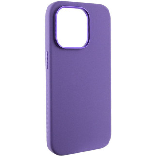 Чохол Silicone Case Metal Buttons (AA) для Apple iPhone 14 Pro Max (6.7") Фіолетовий / Iris - Інтернет-магазин спільних покупок ToGether