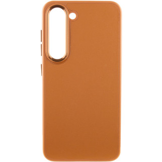 Шкіряний чохол Bonbon Leather Metal Style для Samsung Galaxy S23 Коричневий / Brown - Інтернет-магазин спільних покупок ToGether