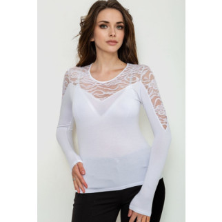 Блуза, колір білий, 186R521 - Інтернет-магазин спільних покупок ToGether