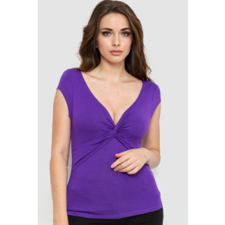 Футболка жіноча, колір фіолетовий, 186R606 - Інтернет-магазин спільних покупок ToGether