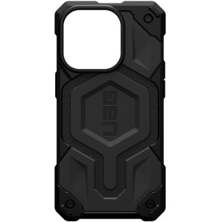 Ударостійкий чохол UAG Monarch Pro with MagSafe Leather для Apple iPhone 15 Plus / 14 Plus (6.7") Чорний - Інтернет-магазин спільних покупок ToGether