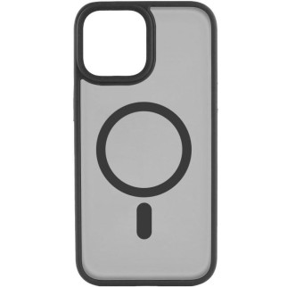 TPU+PC чохол Metal Buttons with MagSafe для Apple iPhone 15 (6.1") Чорний - Інтернет-магазин спільних покупок ToGether