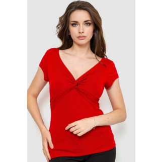 Футболка жіноча, колір червоний, 186R606 - Інтернет-магазин спільних покупок ToGether