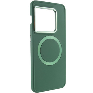 TPU чохол Bonbon Metal Style with MagSafe для OnePlus 10 Pro Зелений / Army Green - Інтернет-магазин спільних покупок ToGether