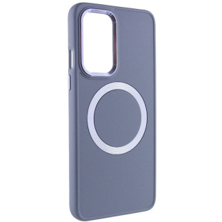 TPU чохол Bonbon Metal Style with MagSafe для OnePlus 9 Сірий / Lavender - Інтернет-магазин спільних покупок ToGether